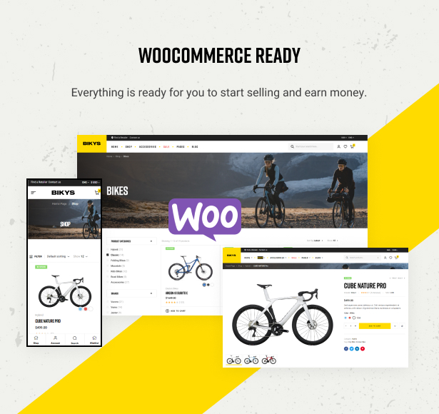 Bikys - Bike & Accessories Woocommerce Theme