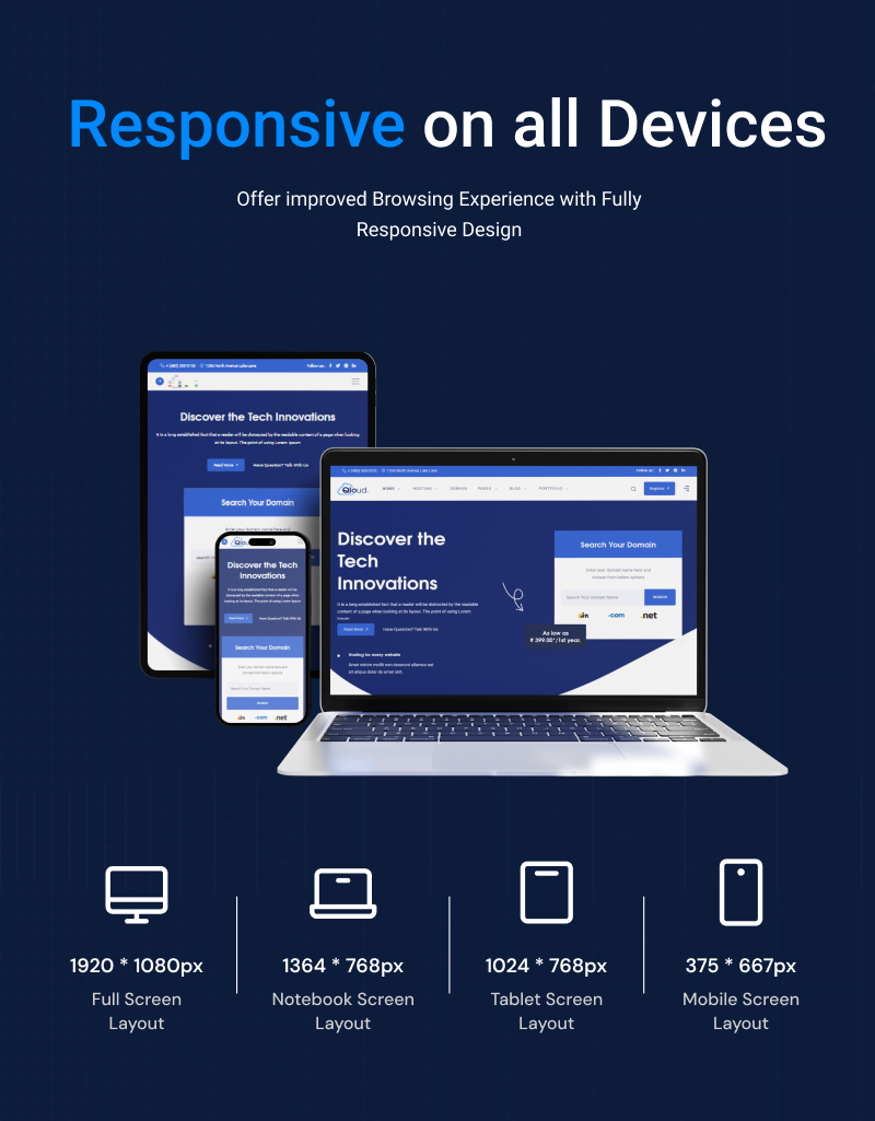 Qloud - Cloud Computing, Apps & Server Template (HTML, WHMCS, Vue, Angular) - 10