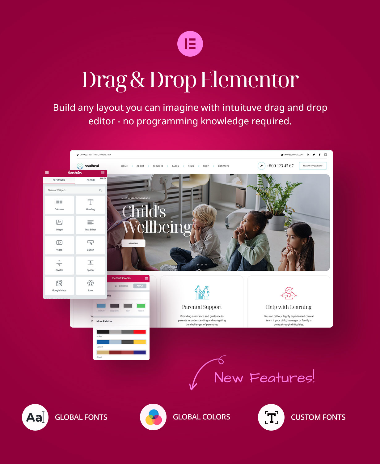 SoulHeal - Psychology and Counseling WordPress Theme - 6