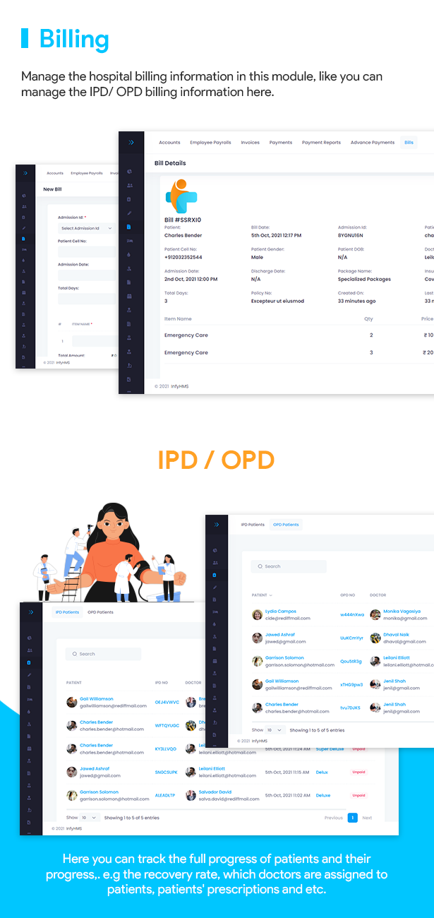 HMS - Laravel Hospital Management System - Appointment Booking