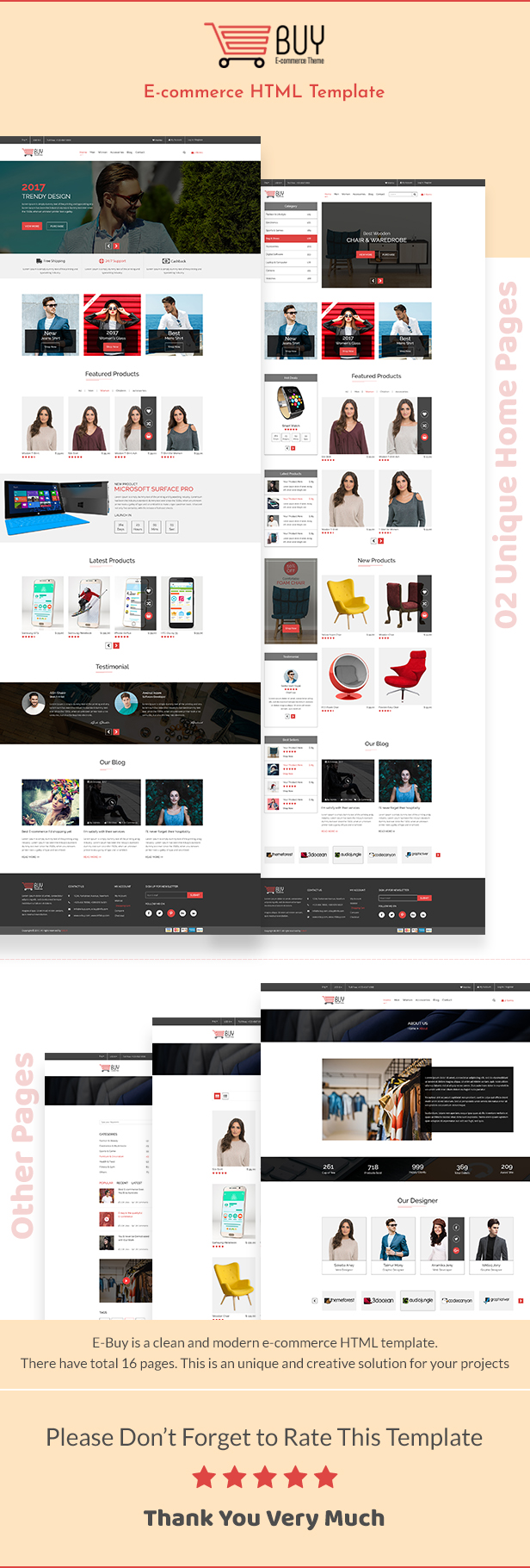 E Buy Ecommerce Html Template