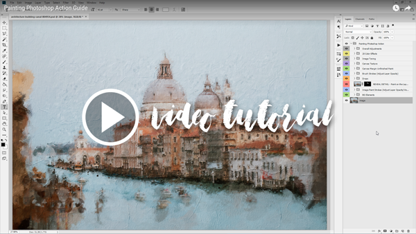 Painting Photoshop Action - 2