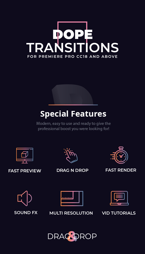 Dope Transitions | For Premiere Pro - 3