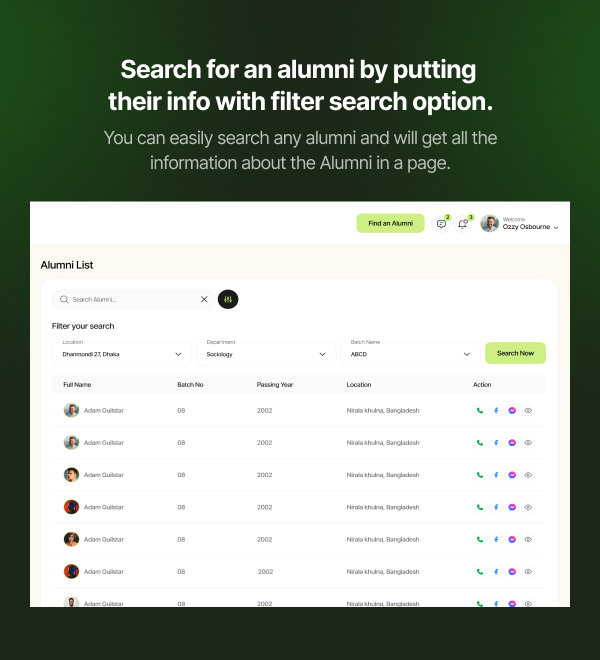 Zaialumni - Alumni Association Laravel Script. - 6