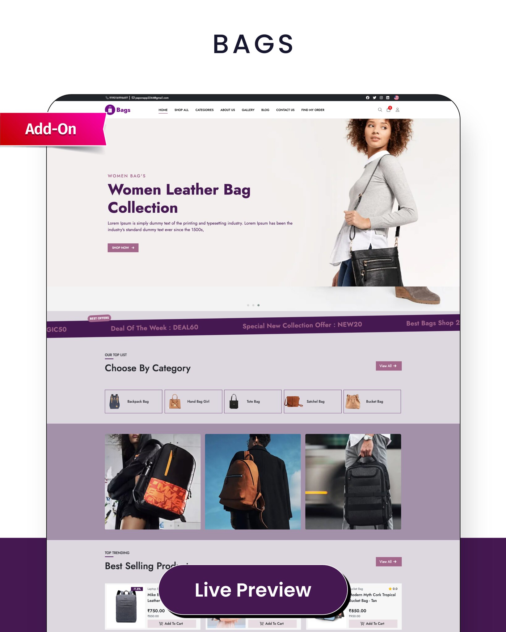 FashionHub SaaS - Multi Vendor SaaS eCommerce Business Website Builder SaaS