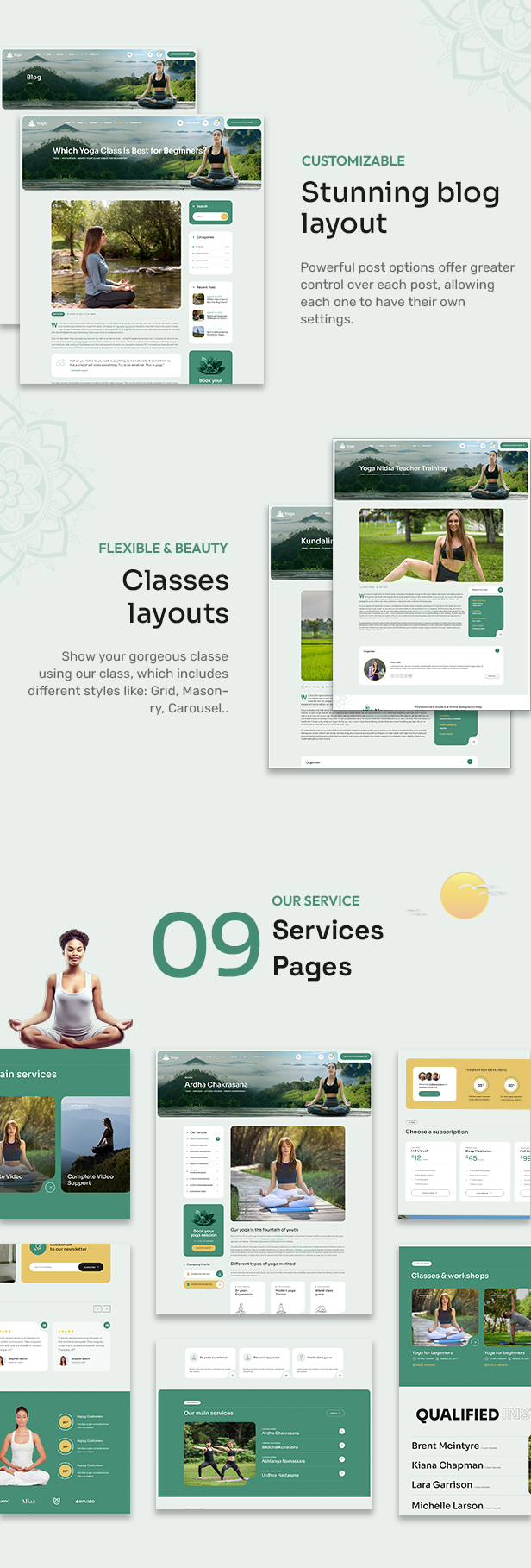 Yoge WordPress Theme