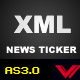As3.0 Dynamic xml news ticker