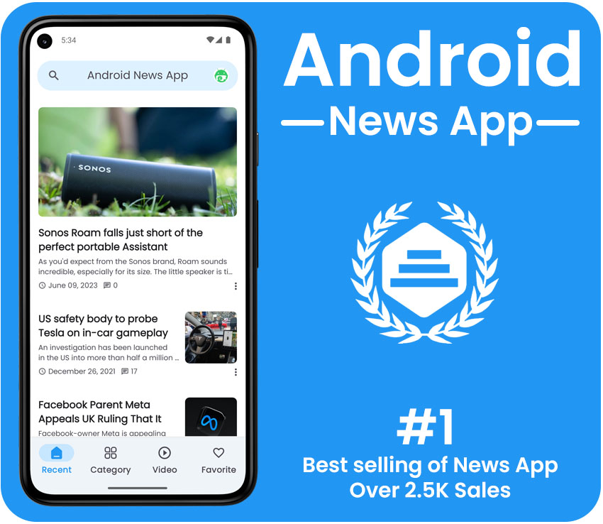 Android News App - 1