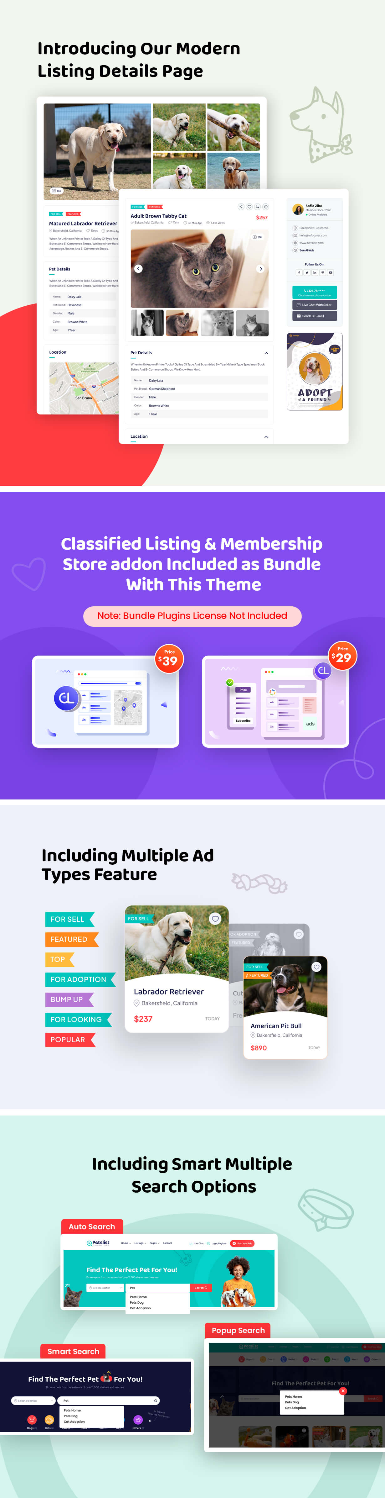 Classified WordPress Theme