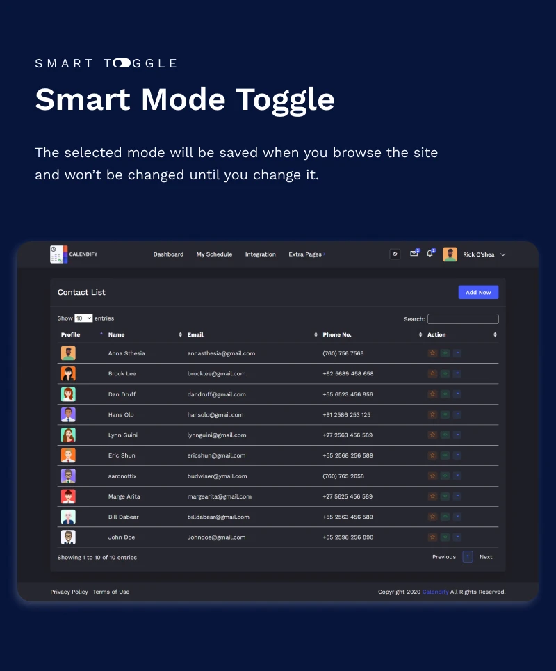 Calendify | Appointment & Calendar Schedule Admin Template (VueJS, Laravel, HTML) - 11