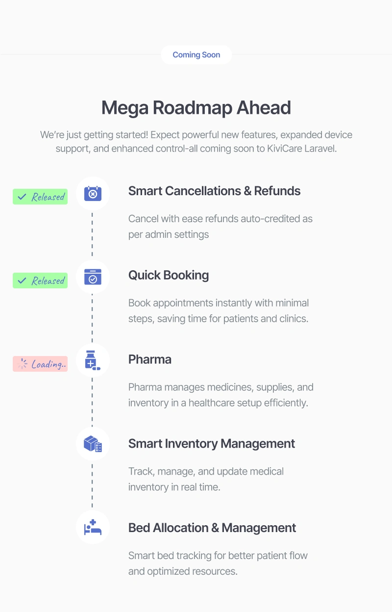 KiviCare(TM) - Clinic Management System | Laravel & Flutter - 5