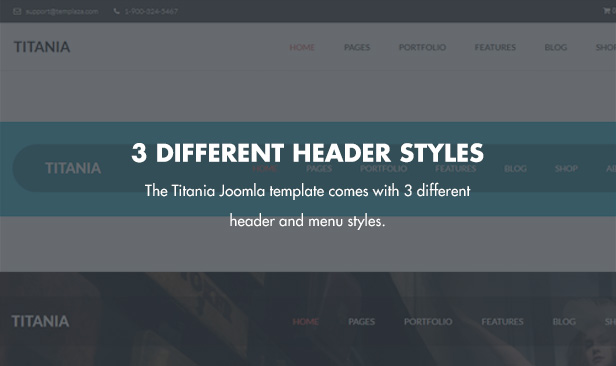 Titania - Responsive Multipurpose Joomla Template - 6