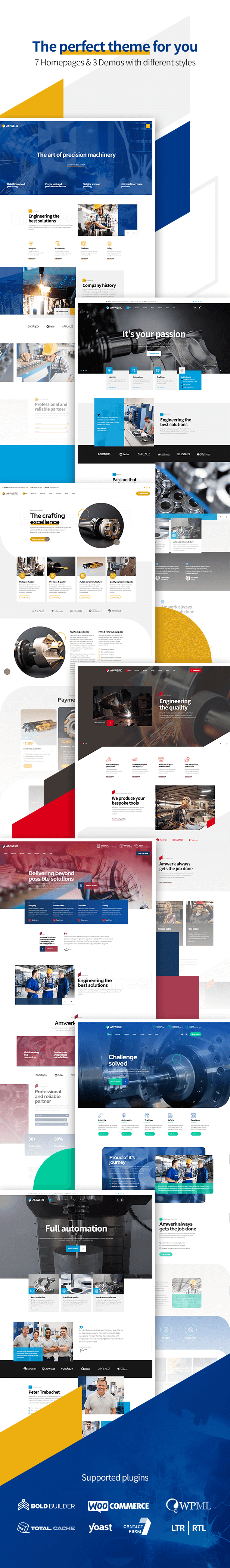 Amwerk - Industry WordPress Theme - 4