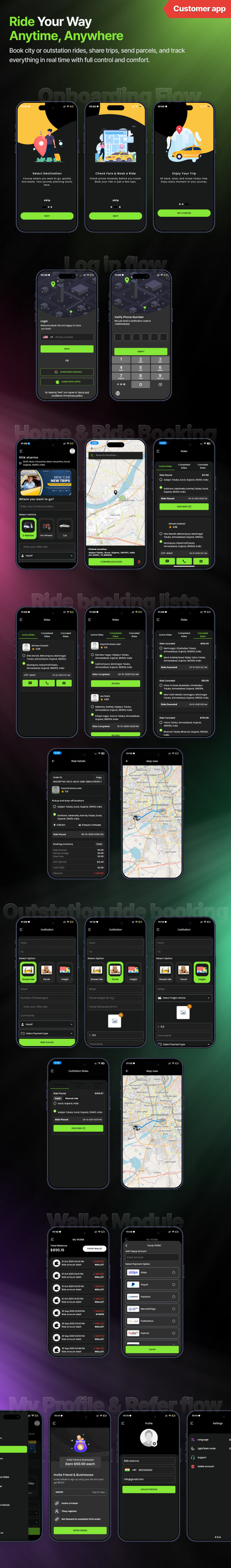 GORIDE | InDriver Clone | Flutter Complete Taxi Booking Solution with Bidding Option - 11