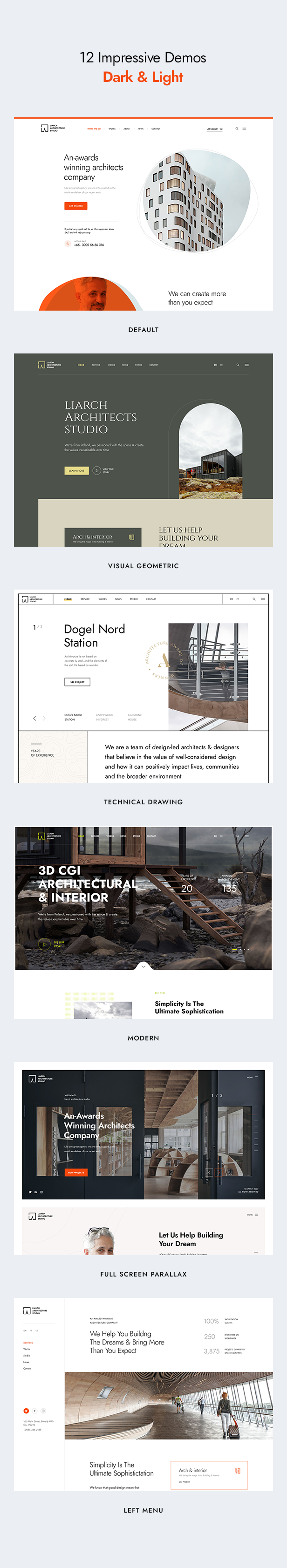 Liarch - Architecture & Interior PSD Template - 7
