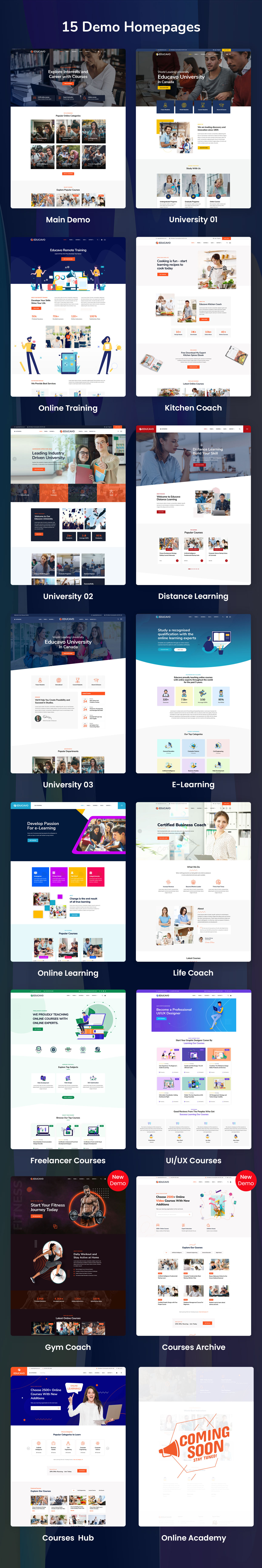 Educavo - Education WordPress Theme