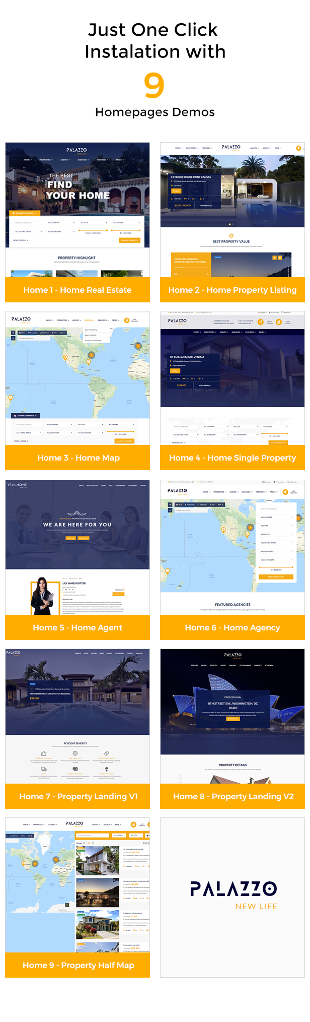 Palazzo - Real Estate WordPress Theme - 7