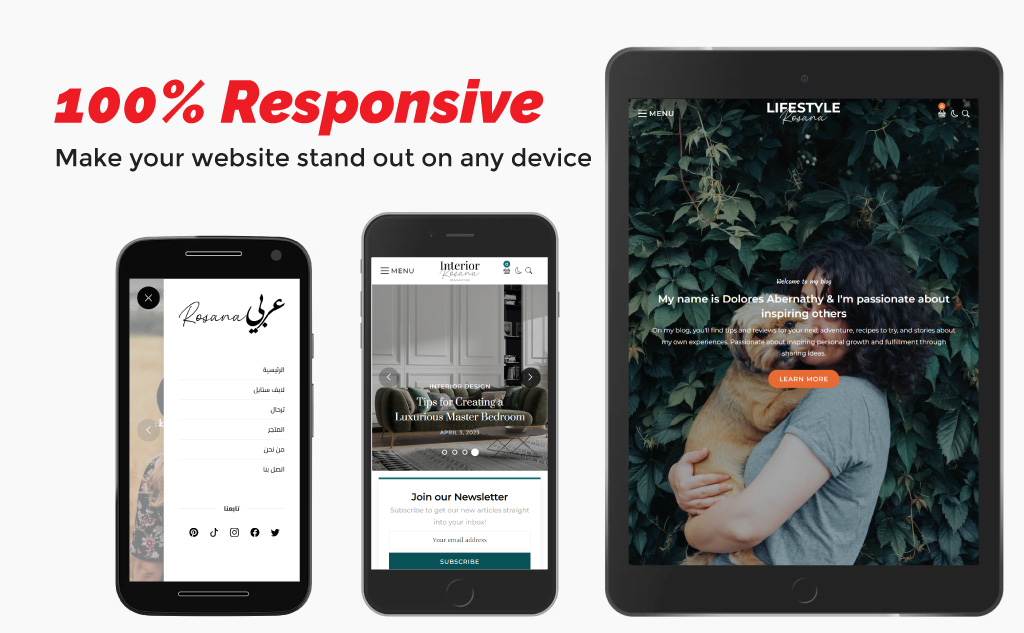 Rosana WordPress Theme