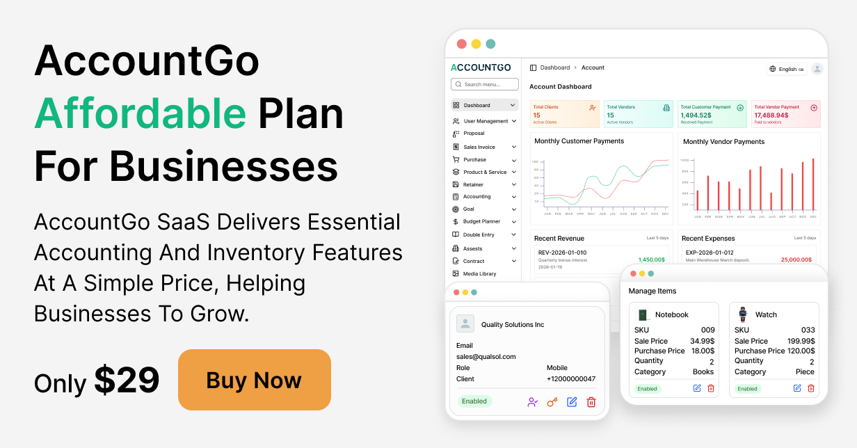AccountGo SaaS - Accounting and Billing Tool - 8