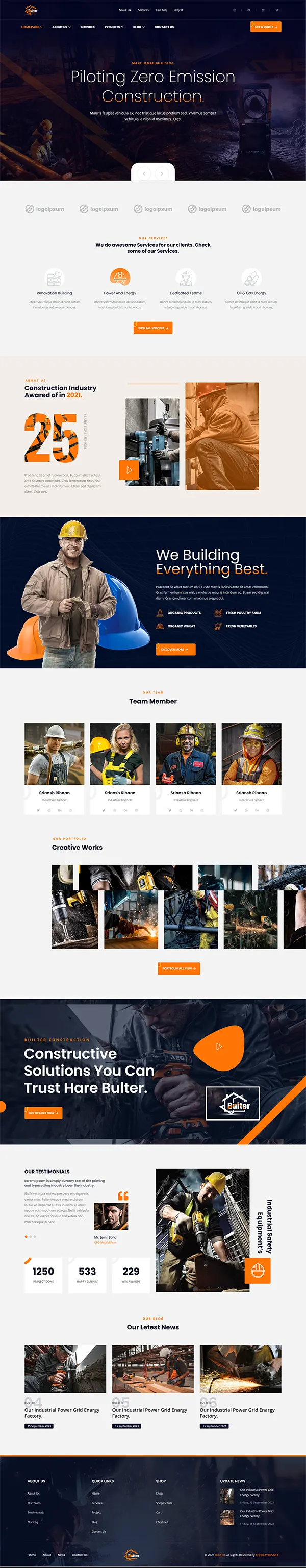 Bulter joomla template