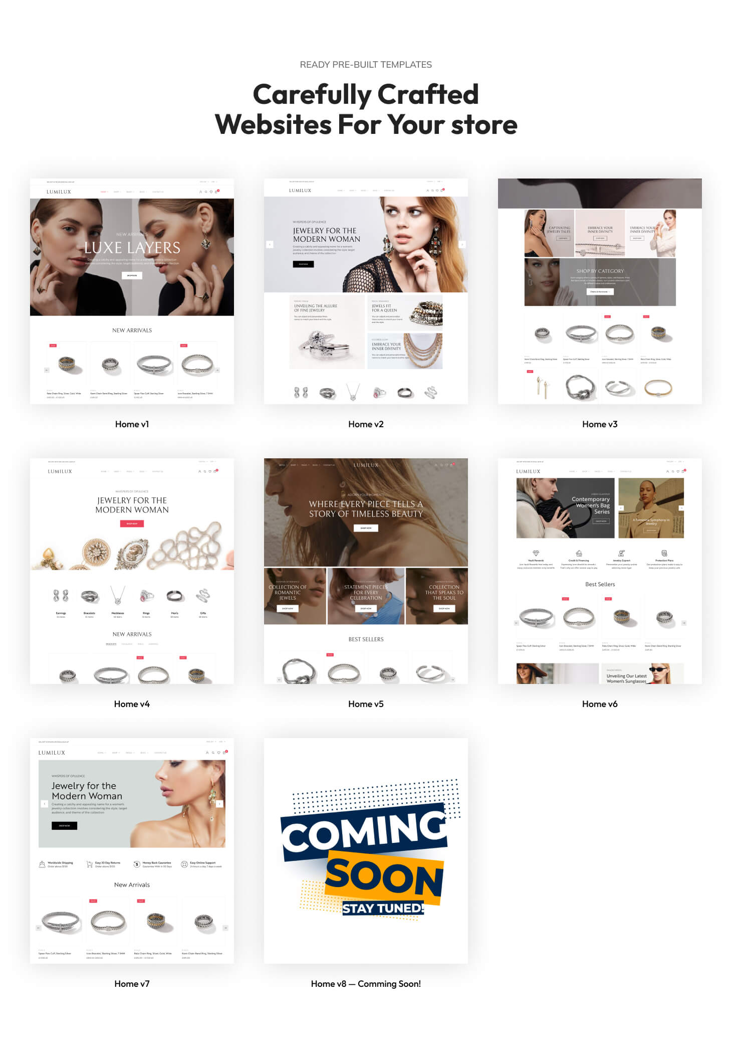 Lumilux - Jewelry and Accessories WooCommerce Theme - 2