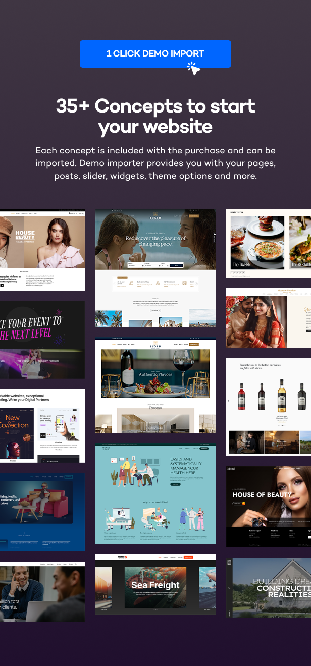 Luxed – Creative Multipurpose WordPress Theme - 10