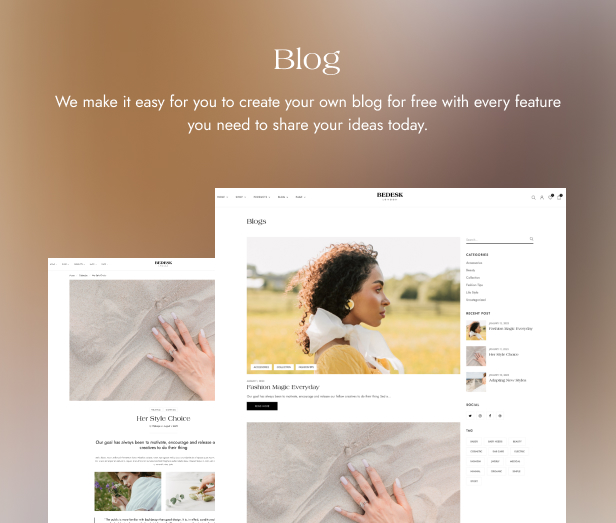 Bedesk – Fashion Store WooCommerce Theme - 12
