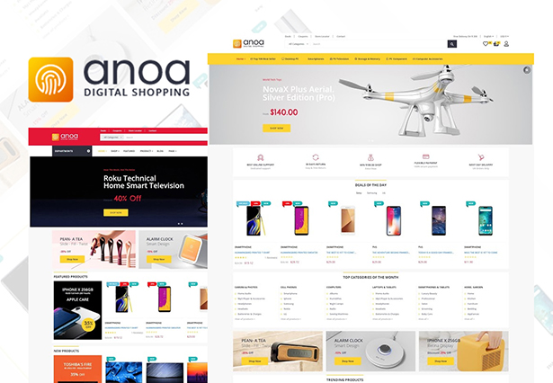 Leo Anoa - Best Supermarket PrestaShop theme 2019