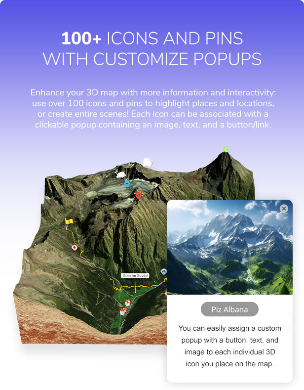 3D Map WordPress Plugin - 3D-Mapper - 4