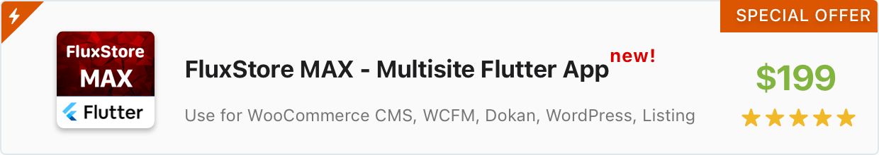 Fluxstore Pro - Flutter E-commerce Full App for Magento, Opencart, and Woocommerce - 5