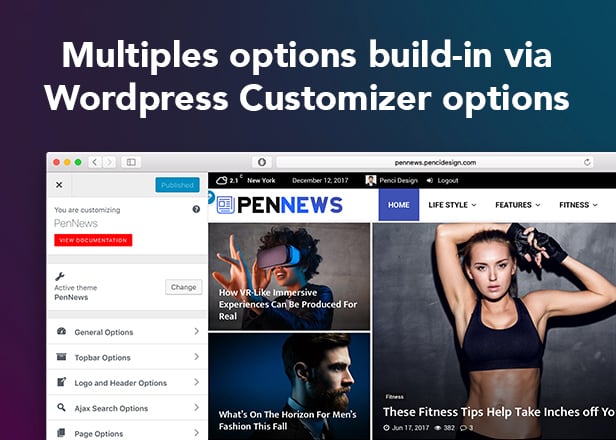 PenNews - News/ Magazine/ Business/ Portfolio/Reviews Landing AMP WordPress Theme - 14