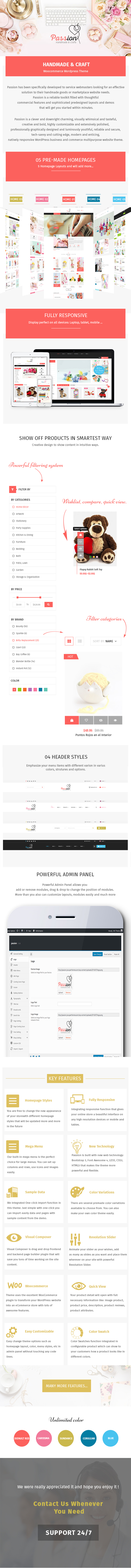 Passion - Handmade & Craft WooCommerce WordPress Theme - 4