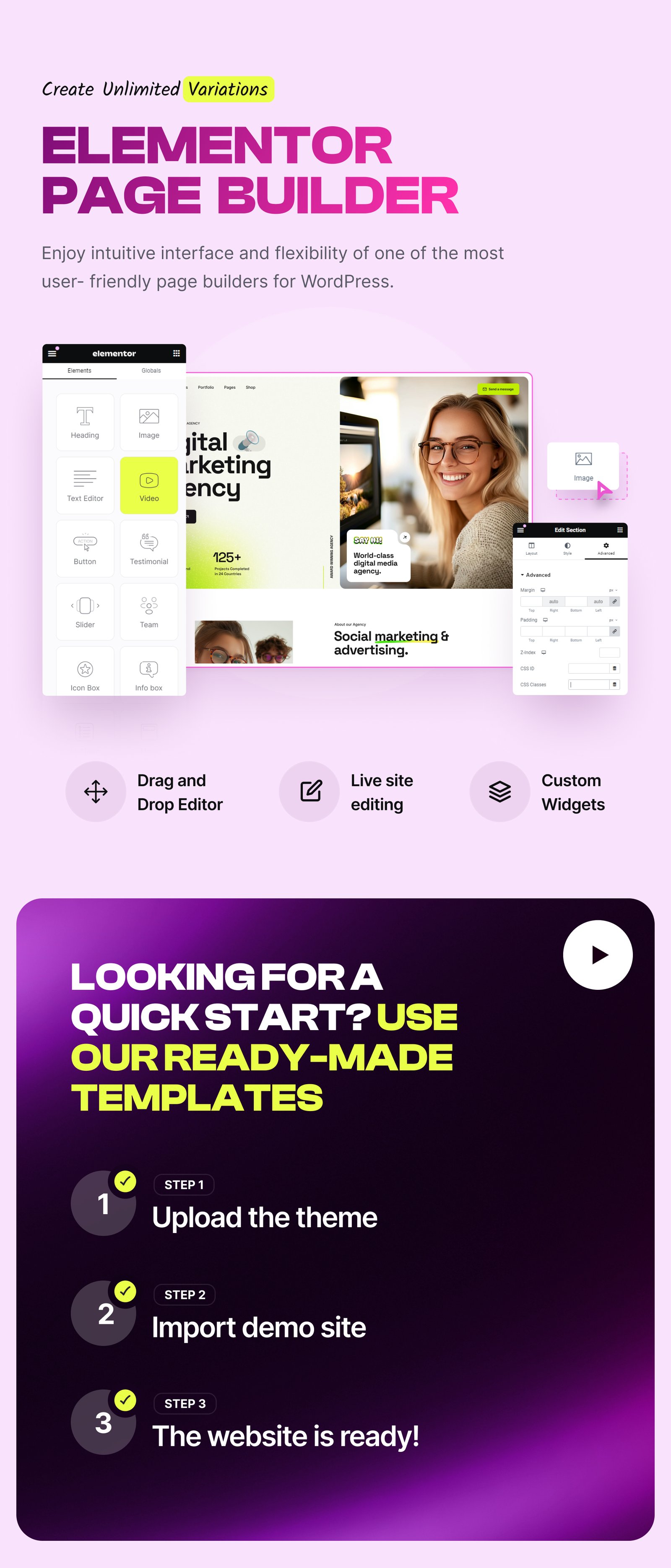 Agntix - Digital Agency & Creative Portfolio WordPress Theme