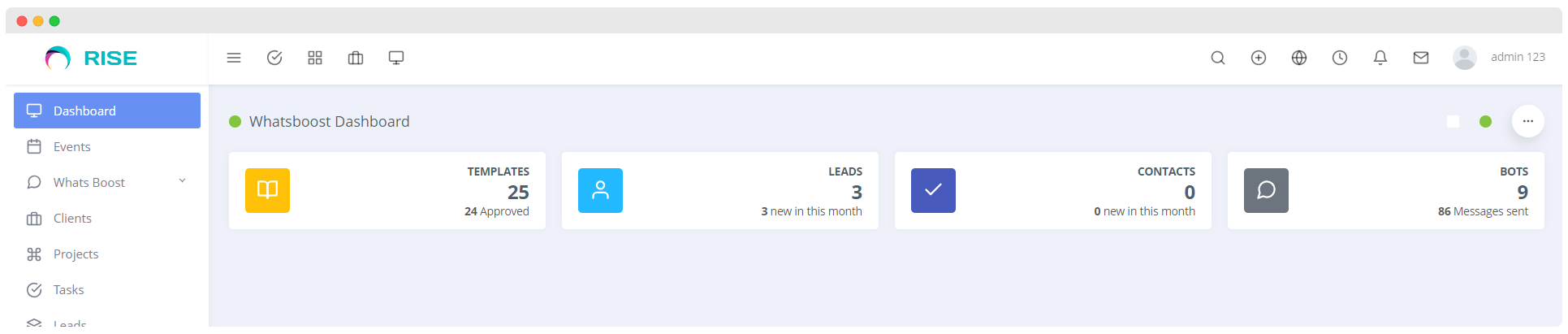 WhatsBoost - WhatsApp Marketing, Bot & Chat Plugin for Rise CRM - 19