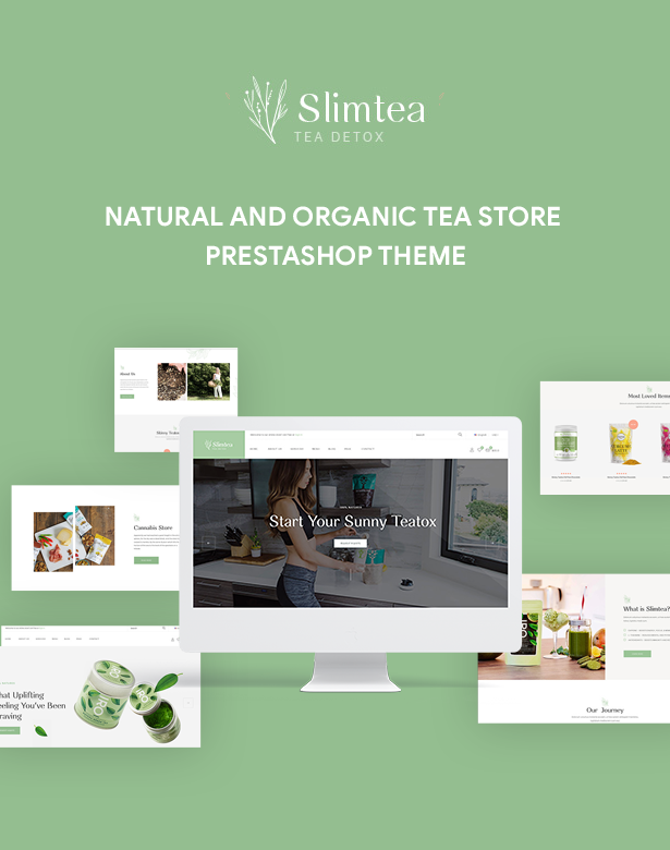 Leo Slimtea- Natural And Organic Tea Store Prestashop Theme