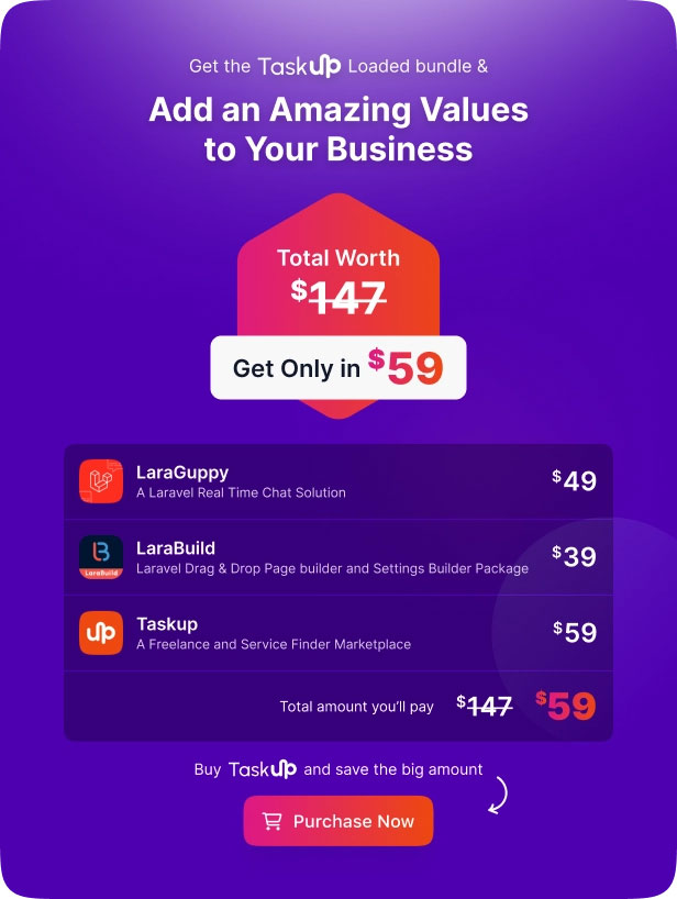 Taskup - Laravel Freelance Marketplace & Service Finder - 2