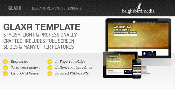 Glaxr Responsive Template