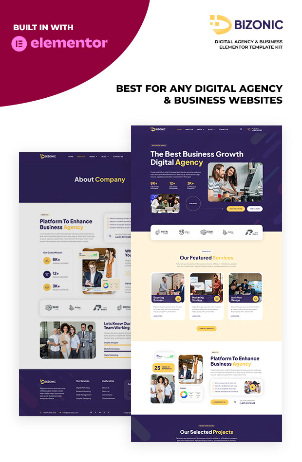 bizonic home pages