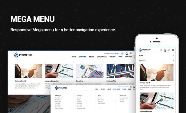 Business, Financial and Consulting Site Template