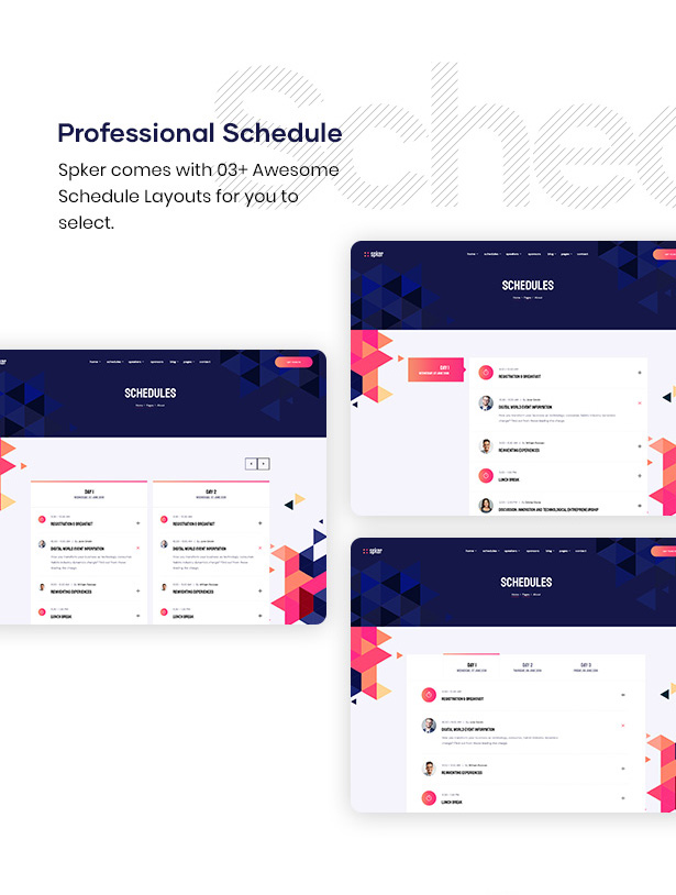 Spker - Conference & Event WordPress Theme