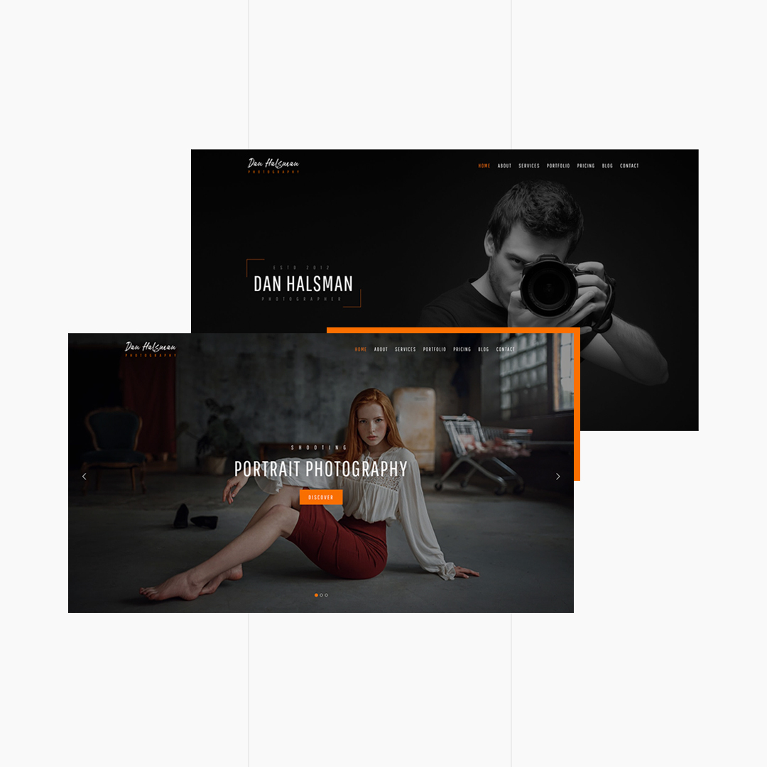 Dan – Creative Photography WordPress Theme