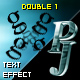 PJ Double 1 - text effect component