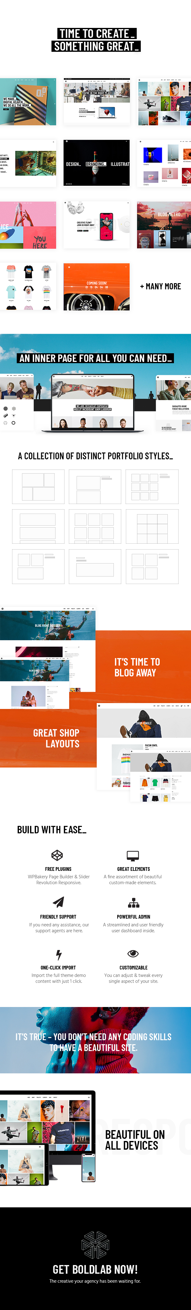 Boldlab - Creative Agency Theme - 1