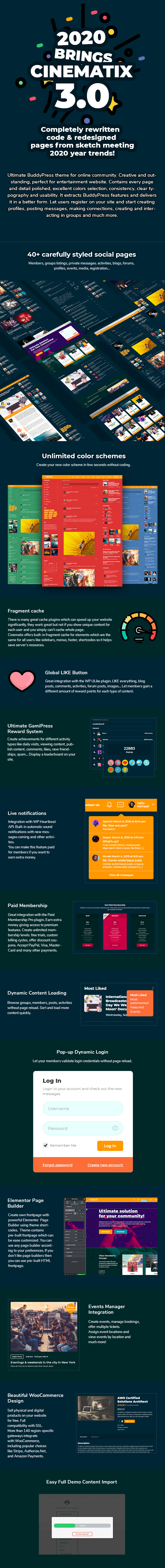 Cinematix - BuddyPress Nouveau Membership Theme - 1
