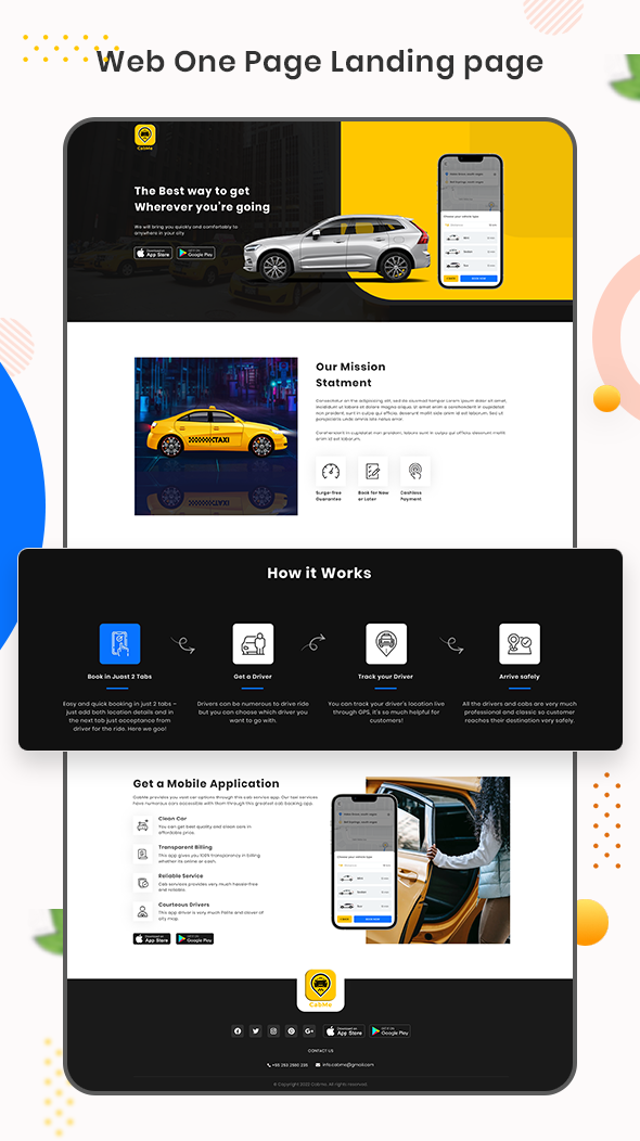 CabME - Flutter Complete Taxi app | Taxi Booking Solution - 17