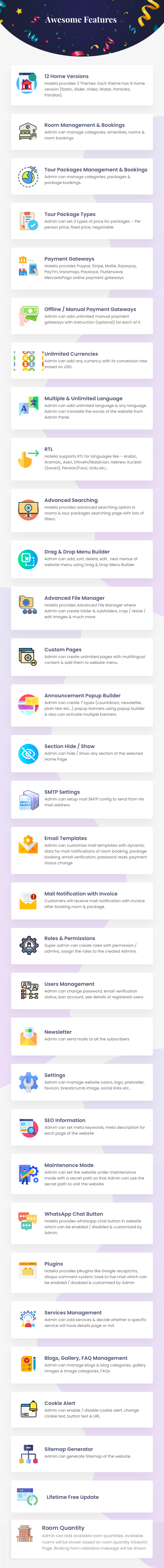 Hotelia - Hotel Booking / Resort Booking Management Website - 3
