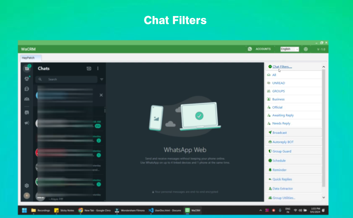 WaCRM - Multi-Account WhatsApp CRM - 3
