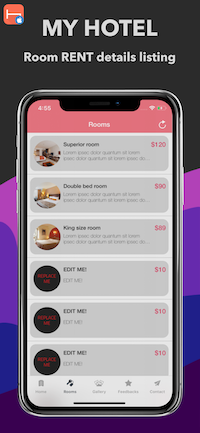 MyHotel | iOS Universal Hotel App Templates (Swift) - 19