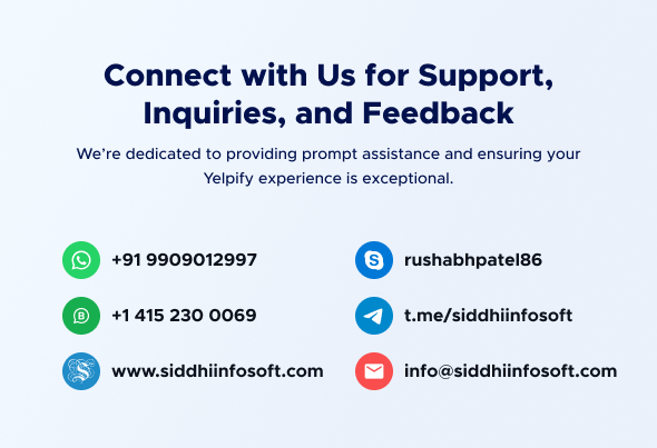 Yelpify – Yelp Clone | The No. 1 Business Listing Flutter app with admin panel and website - 1