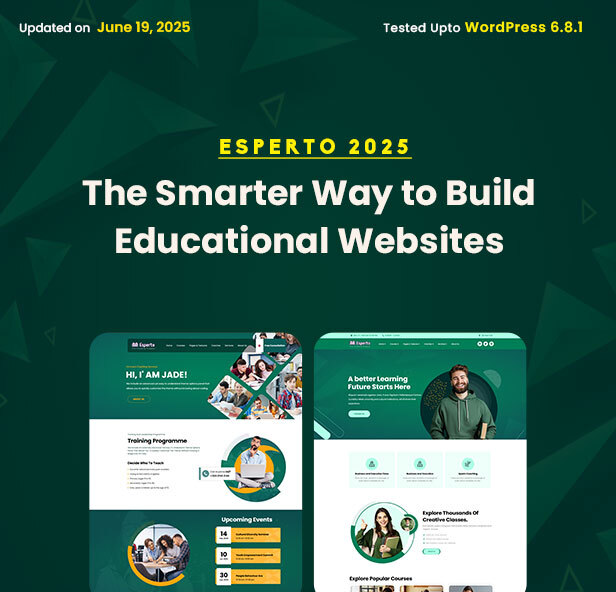 Esperto - Consulting, Coaching and Education WordPress Theme - 1